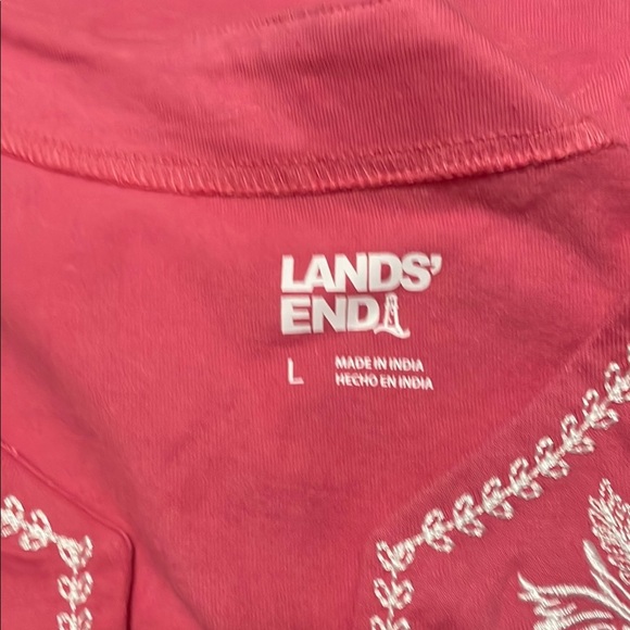 Lands' End Pink Ladies sleeveless dress - Picture 3 of 3